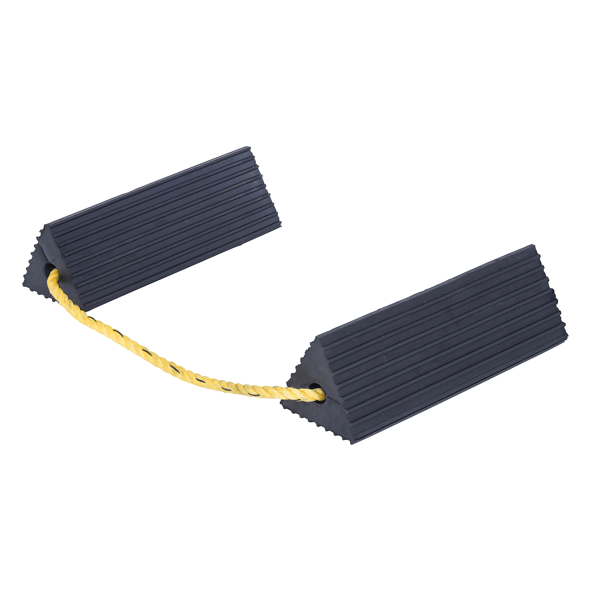 Vestil, Rubber Airline Wheel Chock 6 In. x 18 In. Black, Model# AC-18